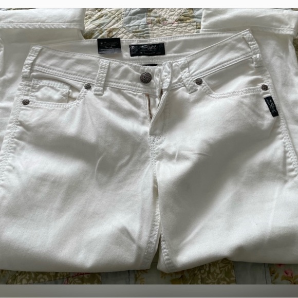 Suki capri white capris size 29 NWT - Picture 5 of 5